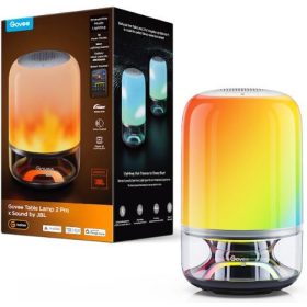   Govee RGBICWW asztali lámpa  2 Pro JBL Hangszóróval Hang + Wifi + Bluetooth vezérlésel