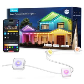 Govee állandó kültéri világítófüzér 30m (H705E)