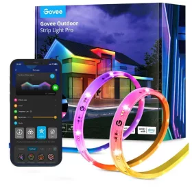 Govee Phantasy kültéri RGBIC LED szalag 10m (GOVH70A1)