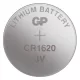 GP Battery (CR1620) Lithium coin, CR1620-7U5 (5 batteries / blister) 3V