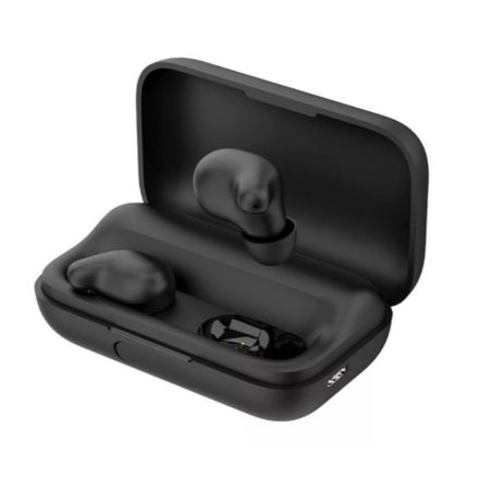 Haylou T15 vezeték nélküli fülhallgató, Bluetooth 5.0, TWS (fekete)
