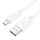 HOCO X88 kábel USB A - Micro USB 2,4A 1 m fehér