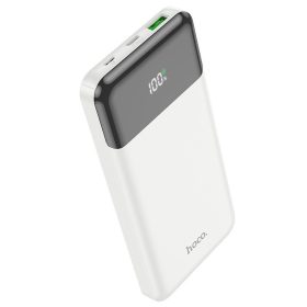   HOCO J102 power bank 10000 mAh PD QC3.0 3A 20W 1 x USB-A, 1 x USB-C fehér
