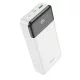 HOCO J102A power bank 20000 mAh PD QC3.0 3A 1 x USB-A, 1 x USB-C 20W fehér