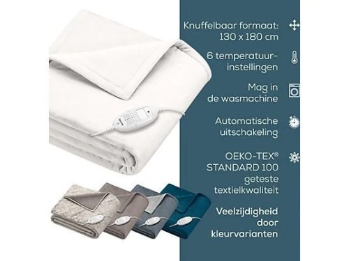 Beurer HD 75 fűthető melegítő takaró fehér