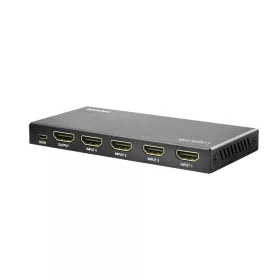   LogiLink HDMI kapcsoló, 4x1 port, 4K/60 Hz, HDCP, HDR, CEC, RC