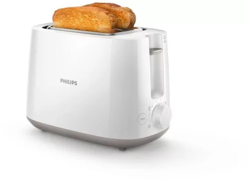 PHILIPS Daily Collection HD2581/00 fehér 2 szeletes kenyérpirító (HD2581/00)
