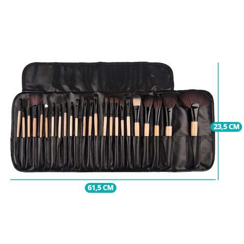 24 részes sminkecset készlet