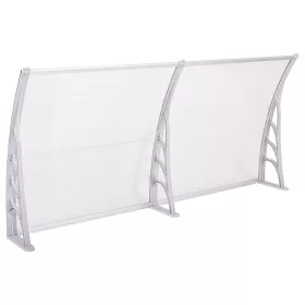   Műanyag előtető több méretben és színben-240x90 cm-fehér