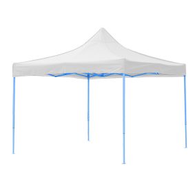   Összecsukható kerti pavilon több típusban-2,9x2,9 méteres-fehér-pavilon