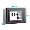 Digitális széf 2 típusban - kicsi, fekete
