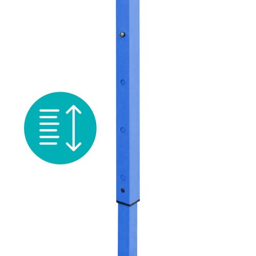 Összecsukható kerti pavilon több típusban-2,9x4,25 méteres-kék-pavilon