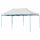Összecsukható kerti pavilon több típusban-2,9x5,7 méteres-fehér-pavilon