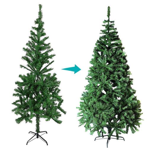 Nordmann műfenyő fém talppal, 4 méretben-210 cm