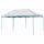 Összecsukható kerti pavilon több típusban-2,9x5,7 méteres-fehér-pavilon+hordtáska