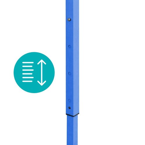 Összecsukható kerti pavilon több típusban-2,9x5,7 méteres-fehér-pavilon+hordtáska