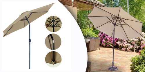 Dönthető, nagy méretű napernyő