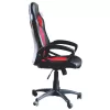 Gamer szék több színben - basic-színes háttámla, piros