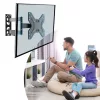 Falra rögzíthető, kihajtható TV tartó konzol, 14-42"
