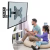Falra rögzíthető, kihajtható TV tartó konzol, 14-42"