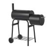 2in1 faszenes BBQ grill és smoker
