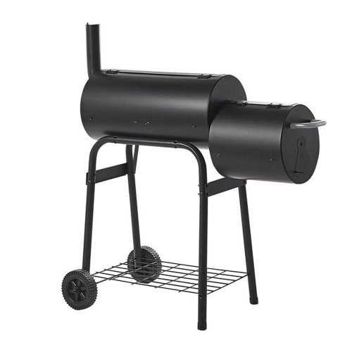 2in1 faszenes BBQ grill és smoker