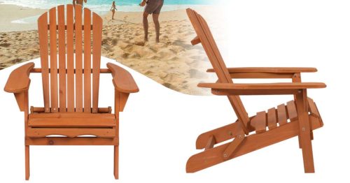 Fa, összecsukható kerti szék