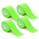 4 db kineziológiai szalag választható színben-zöld