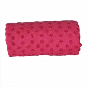   Csúszásgátlós jógatörölköző ajándék táskával-pink