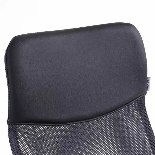 Ergonomikus irodai szék magasított háttámlával - fekete