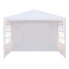 Party sátor fehér színben, 3 méretben-3x3 méteres