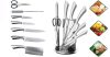 8 db-os késkészlet tartóval