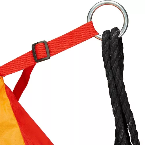 Fészekhinta-110 cm-es-piros-sátorral