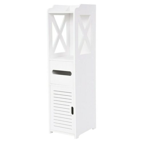 Keskeny fürdőszobai szekrény