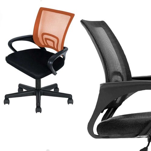 Karfás irodai forgószék több színben-narancssárga