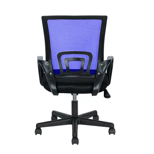 Karfás irodai forgószék több színben-kék