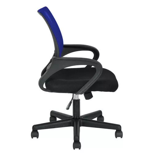 Karfás irodai forgószék több színben-kék