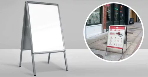 Alumínium megállító tábla