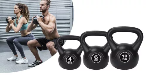 Kettlebell szett, 4-6-10 kg