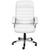 Prémium főnöki forgószék, 2 színben-fehér