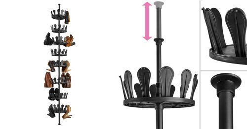 Teleszkópos cipőtartó állvány