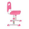 Állítható magasságú, többfunkciós, gyerek íróasztal-rózsaszín