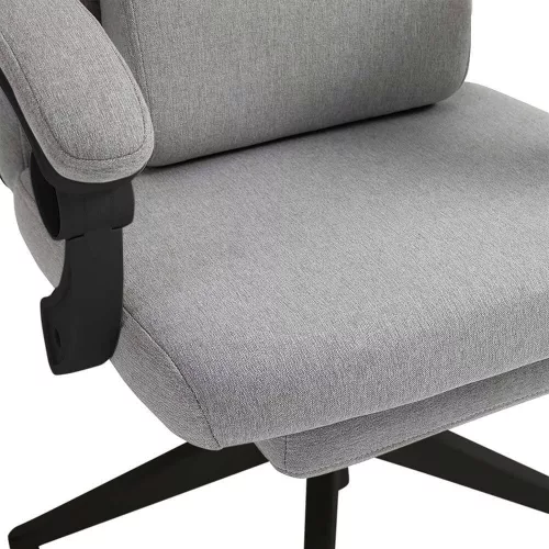 Fejtámlás irodai forgószék - több színben-világos szürke