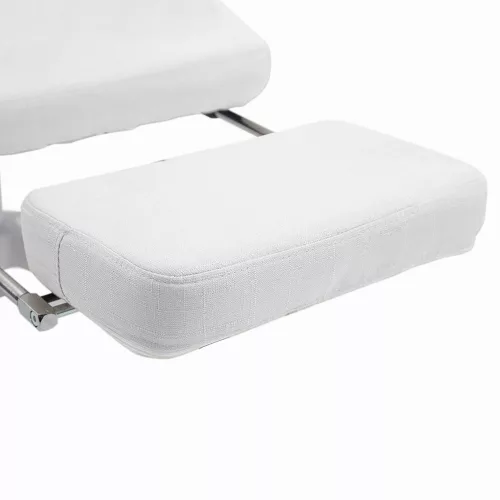 Fejtámlás irodai forgószék - több színben-fehér