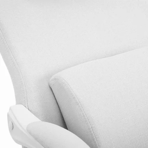 Fejtámlás irodai forgószék - több színben-fehér