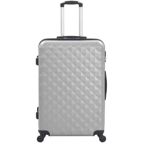 Utazóbőrönd szett kozmetikai táskával, több színben-szürke