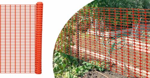 Műanyag kerítésháló, 50 méteres, vágható