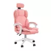 Lux főnöki forgószék, több típusban-rózsaszín
