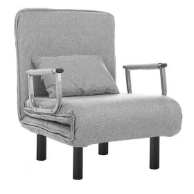 2 az 1-ben fotelágy, több színben-világos szürke