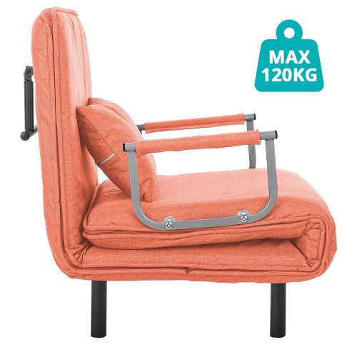 2 az 1-ben fotelágy, több színben-narancs